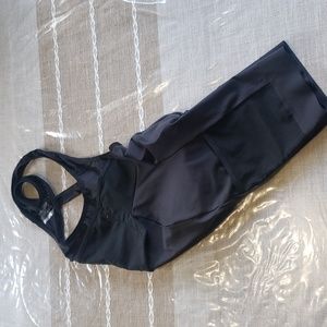 Specialized black cycling mens bodysuit bib S